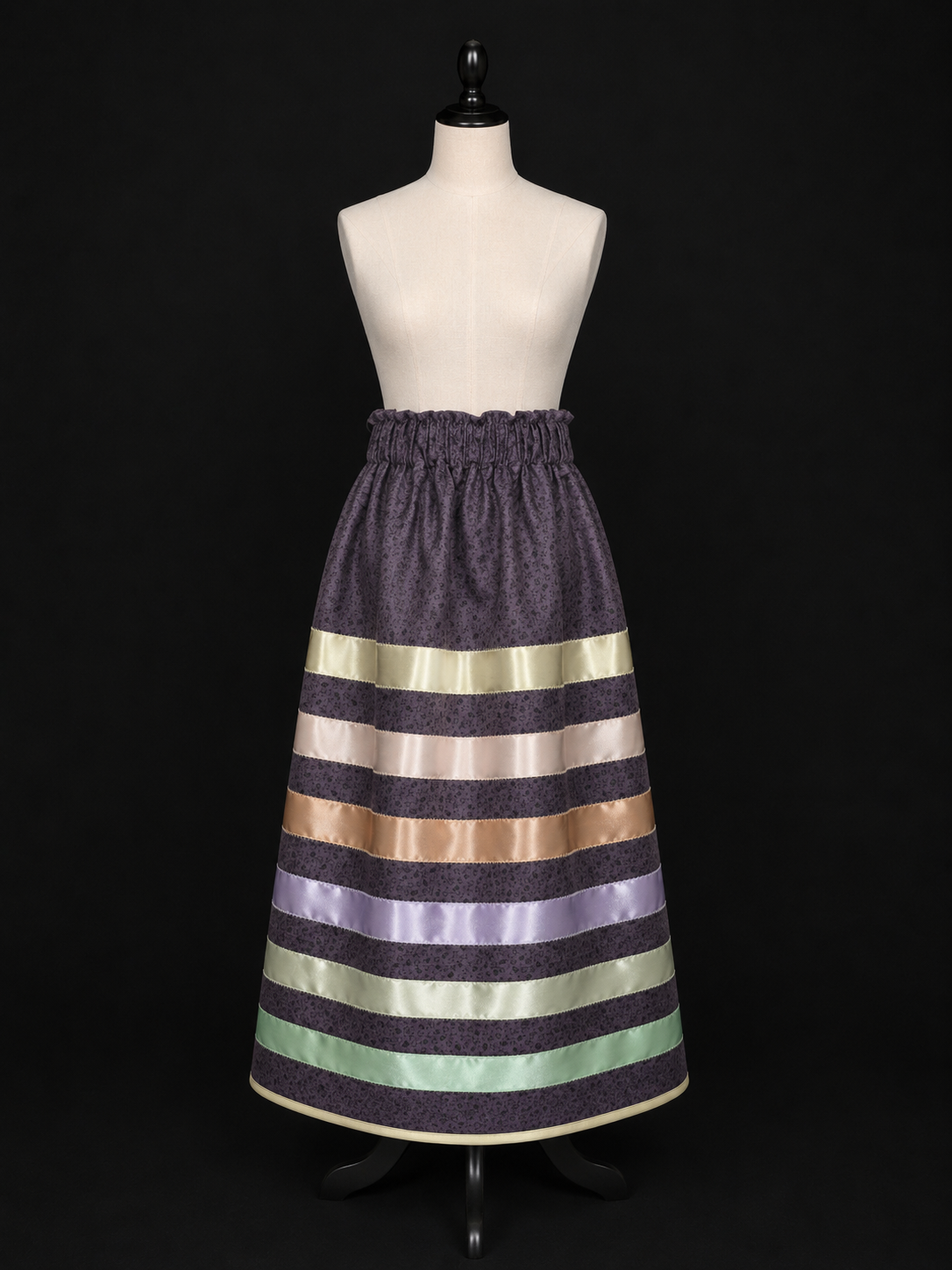 Soft Storm Ribbon Skirt