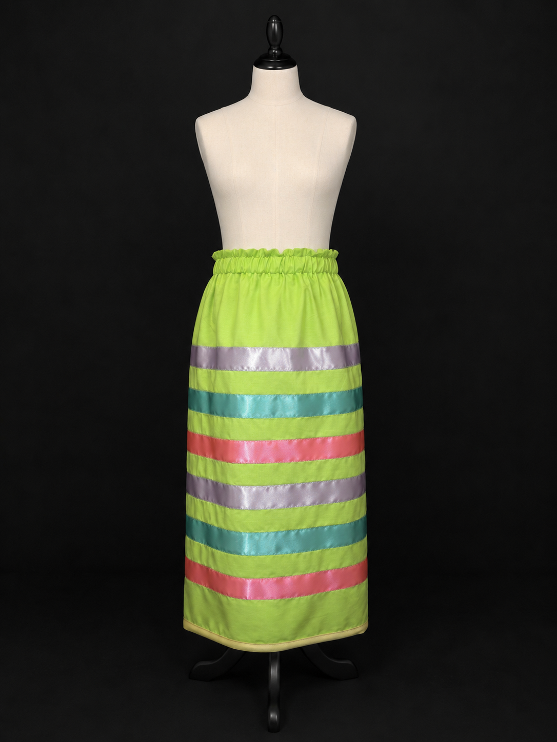 Neon Glow Ribbon Skirt