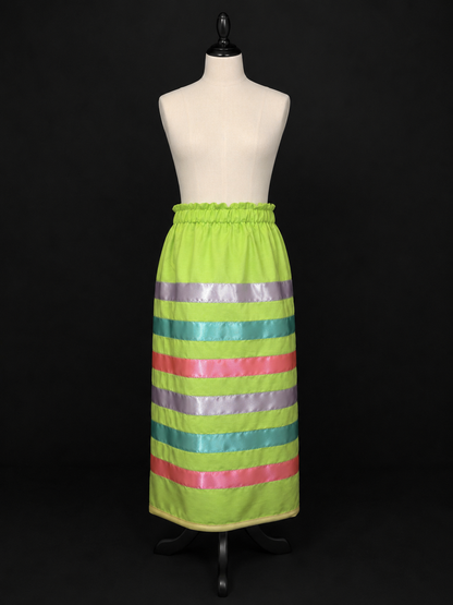 Neon Glow Ribbon Skirt