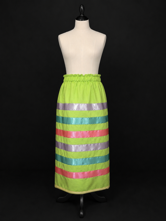 Neon Glow Ribbon Skirt