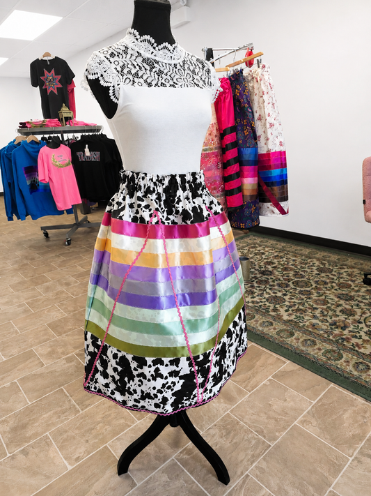 Cowgirl Couture Ribbon Skirt